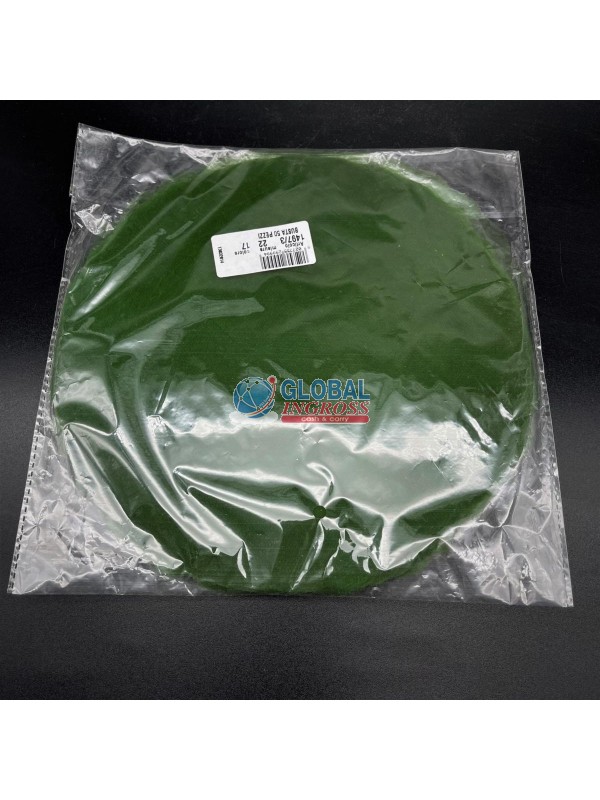 VELETTO TULLE VERDE SMERLATO mis.22 col.17