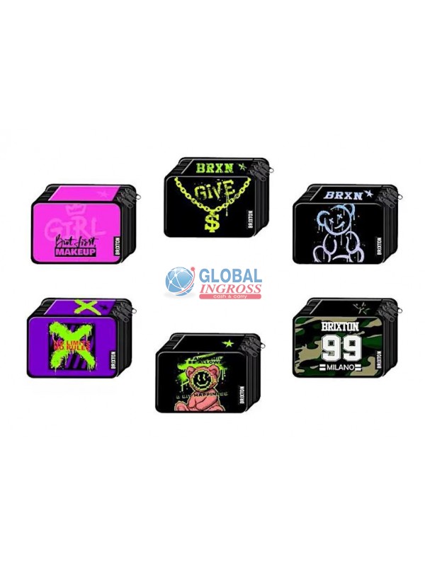 ASTUCCIO BRIXTON FASHION ASS. 3 ZIP