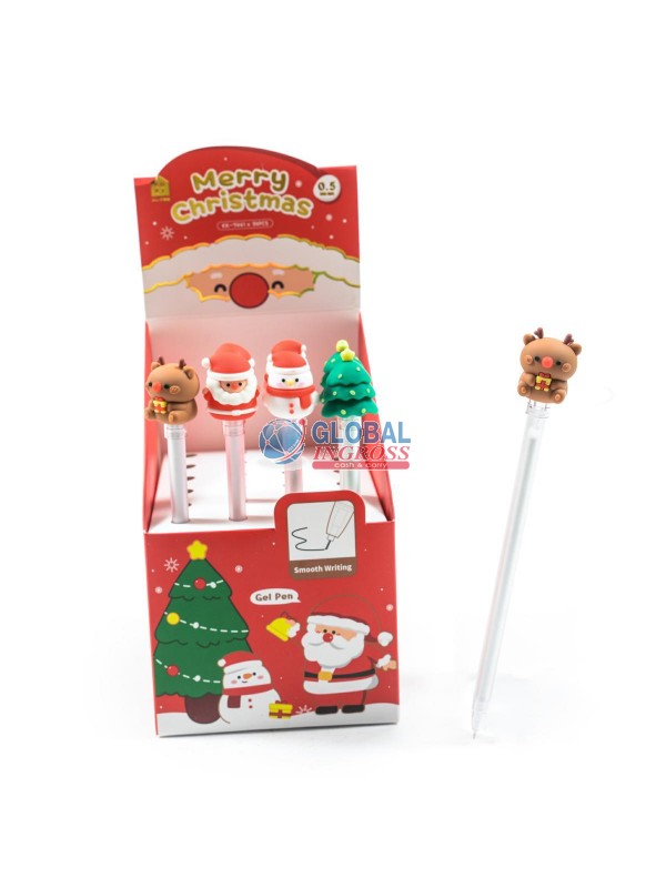 PENNA NATALE C/SOGGETTOIN GOMMA