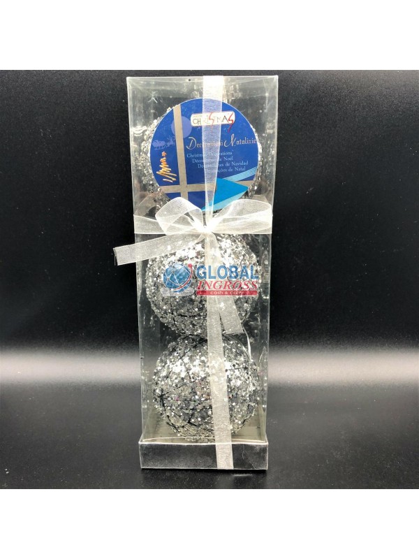 BOX 3 PALLE 8cm RETE ARGENTO
