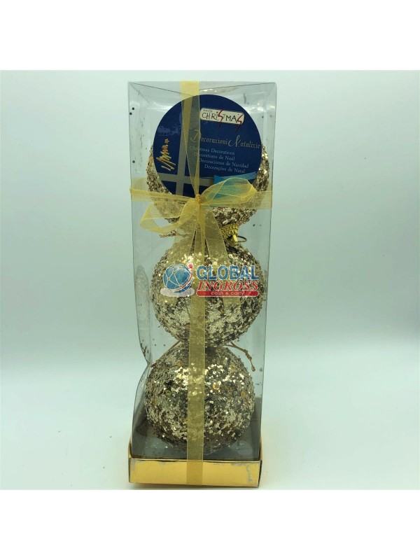 BOX 3 PALLE 8cm RETE CHAMPAGNE