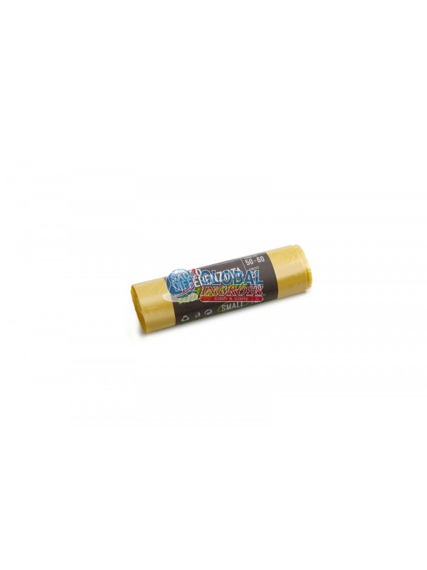 SACCHI DIFF.SMALL GIALLO 50x60 20pz/rt LT30