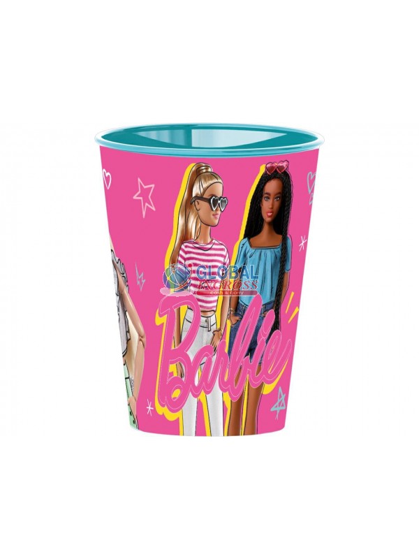 BICCHIERE PLASTICA BARBIE