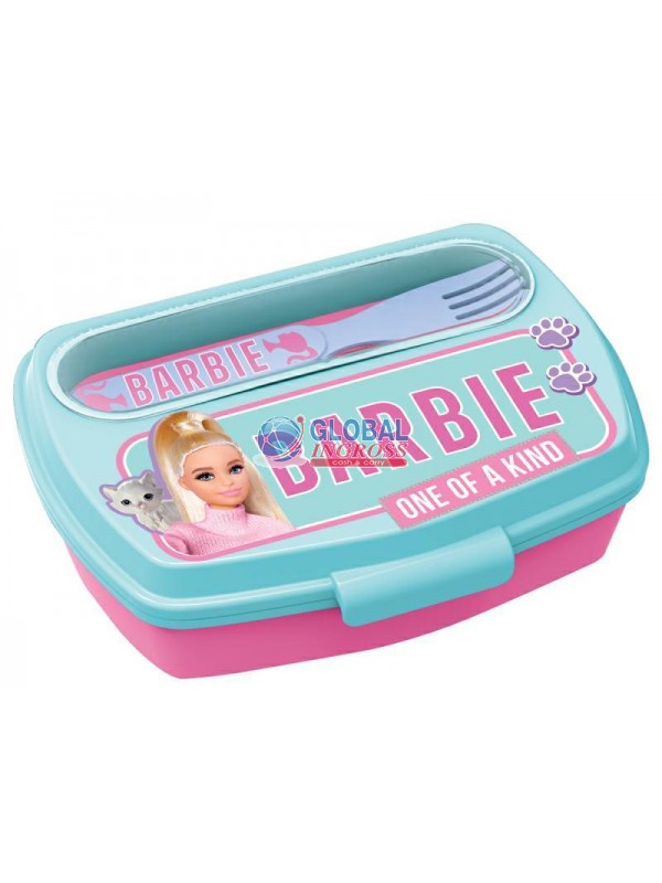 PORTAMERENDA C/POSATE BARBIE