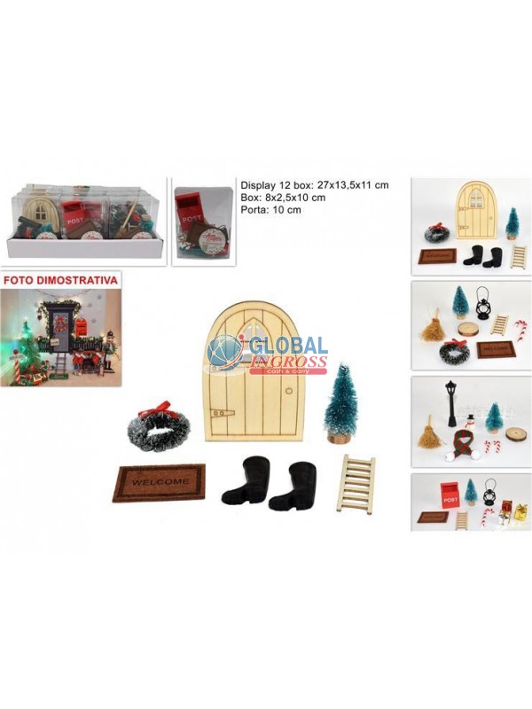 AMBIENTAZIONE LA CASA DELL'ELFO ASS. PVC BOX