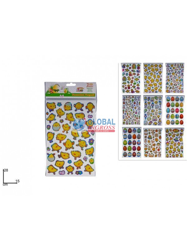 STICKERS PASQUA METAL ASS.