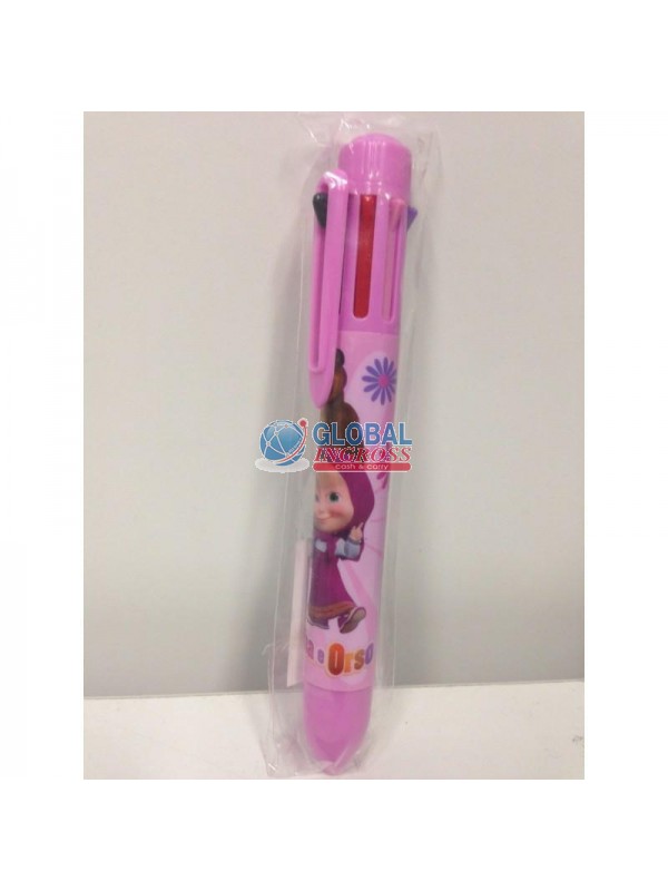 PENNA MASHA E ORSO 8 COLORI ass.