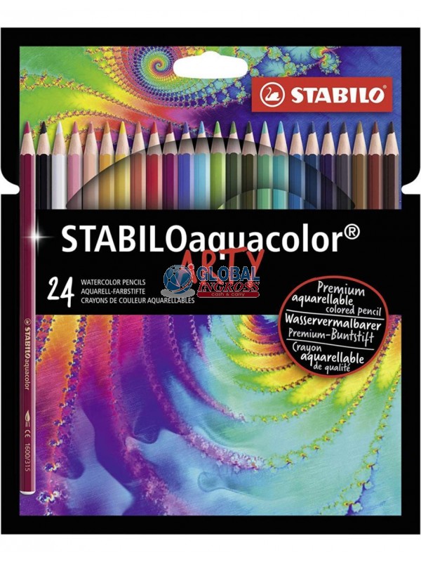 PASTELLI STABILO ACQUARELLABILI DA 24
