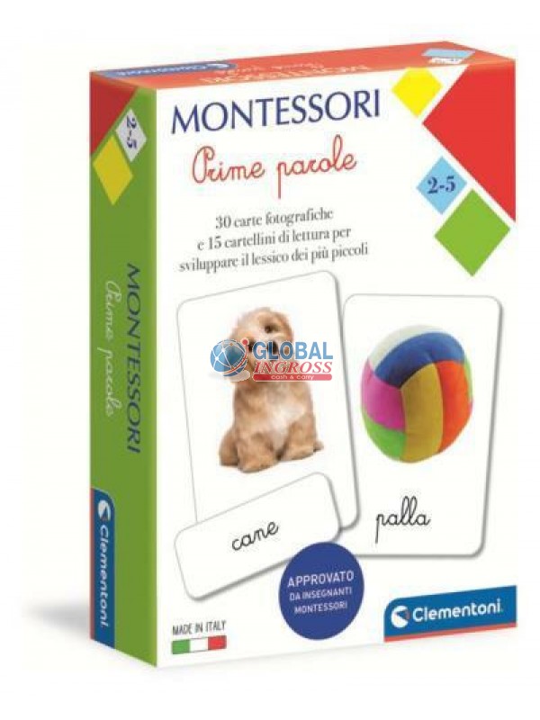 MONTESSORI - CARTE PRIME PAROLE