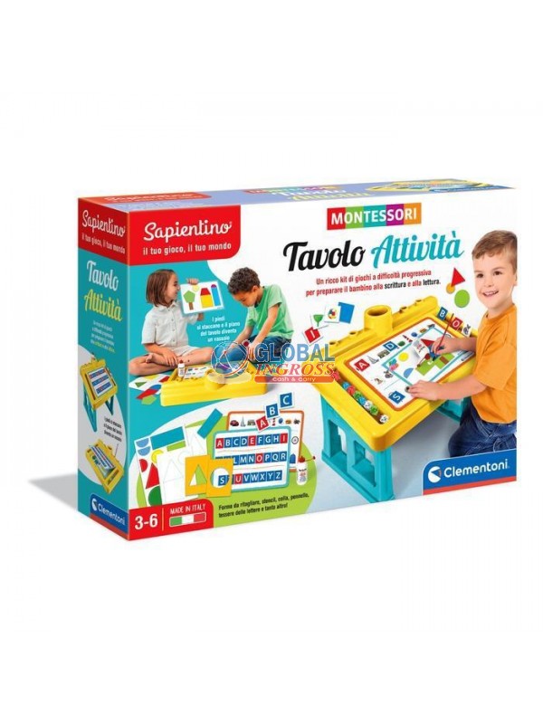 MONTESSORI - TAVOLO ATTIVITA'.