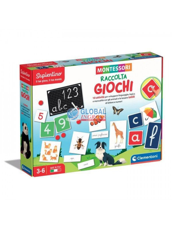 MONTESSORI - RACCOLTA GIOCHI.