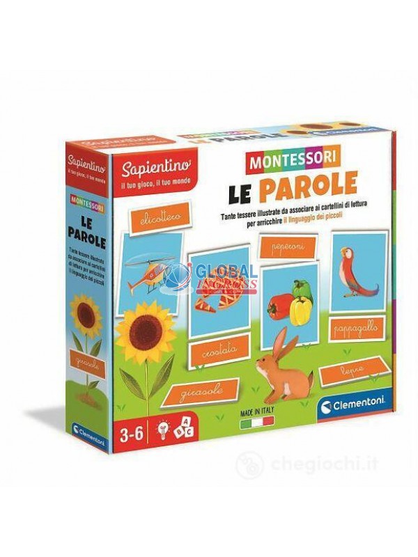 MONTESSORI - LE PAROLE.