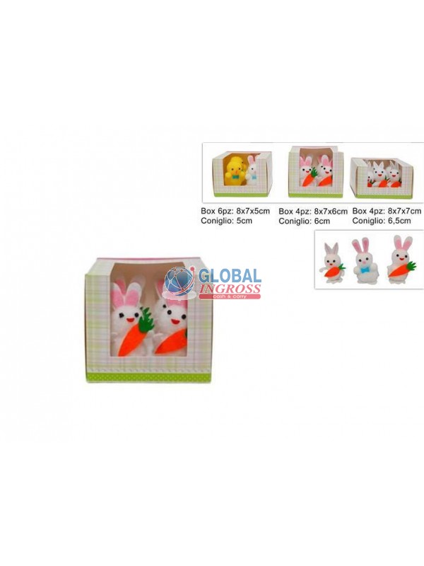 CONIGLIETTI IN BOX ASS.