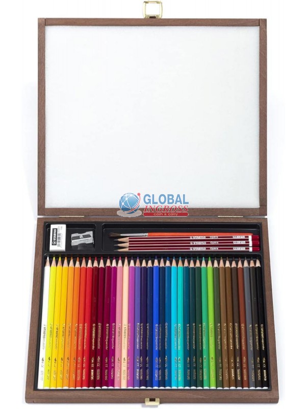 BOX IN LEGNO STABILO AQUACOLOR