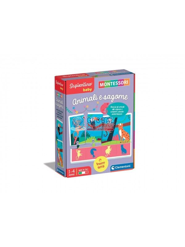 MONTESSORI - ANIMALI E SAGOME