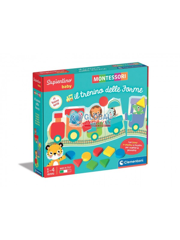 MONTESSORI - TRENINO DELLE FORME.