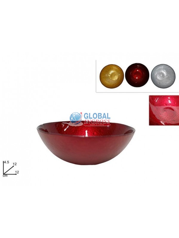 CIOTOLINA VETRO CORDELIA 3 COLORI ASS.