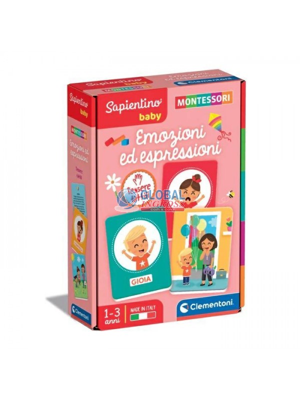 MONTESSORI BABY - CARD EMOZIONI ED ESPRESSIONI