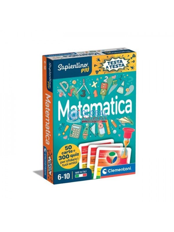 SAPIENTINO PIU' CARTE MATEMATICA