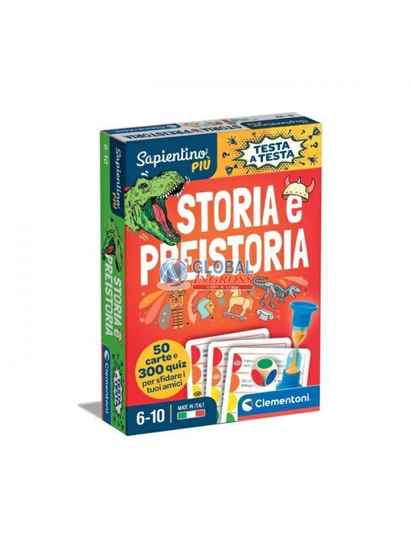 SAPIENTINO PIU' CARTE STORIA E PREISTORIA