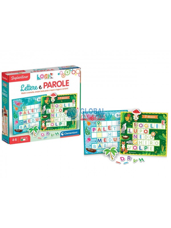 SAPIENTINO LOGIC - LETTERE E PAROLE.