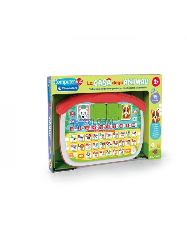 TABLET CASA DEGLI ANIMALI INTERATTIVA LCD