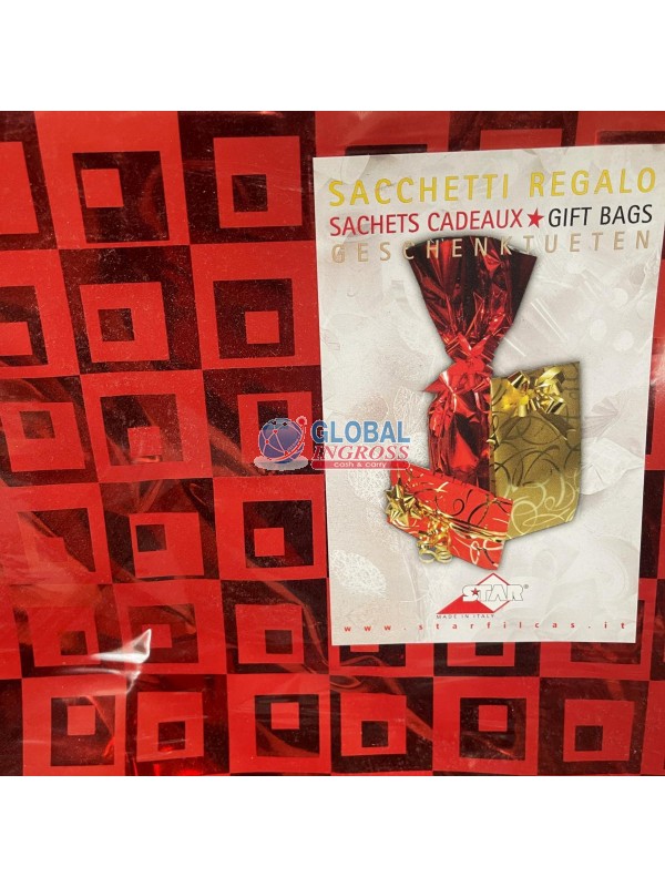 BUSTA NEW WINDOW ROSSO 40x60