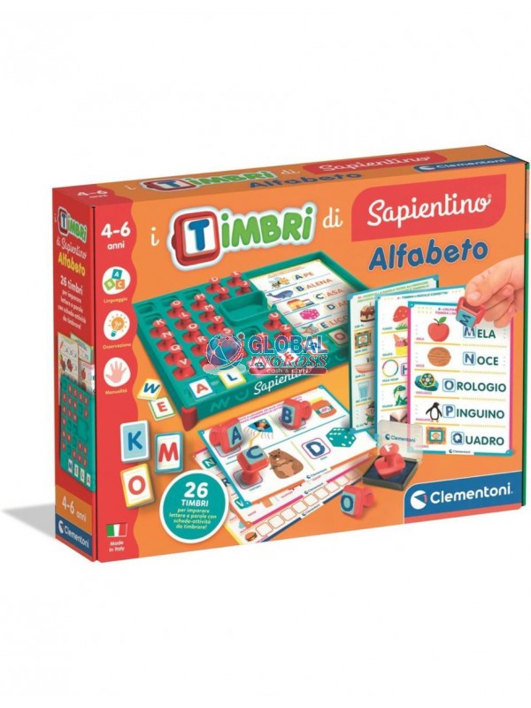 GIOCHIAMO CON I TIMBRI ALFABETO A-Z