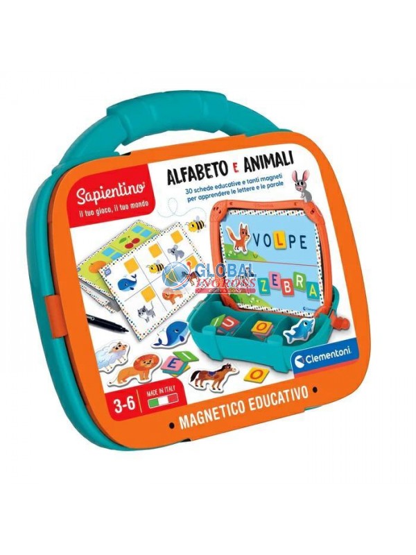 VALIGETTA MAGNETICA ALFABETO E ANIMALI