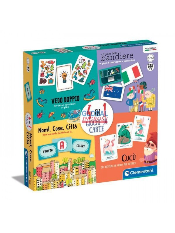 GIOCHI DI CARTE 4 IN 1