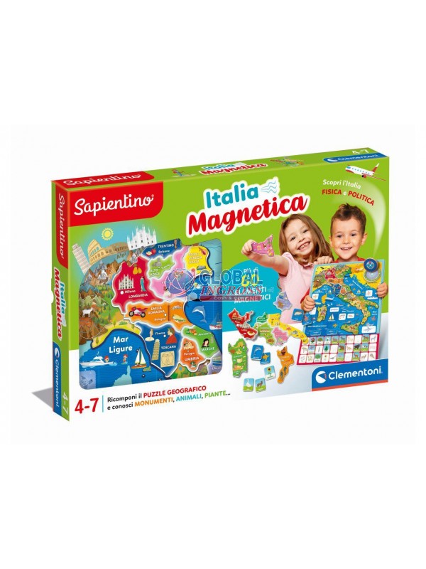 GEO PUZZLE MAGNETICO DELL'ITALIA
