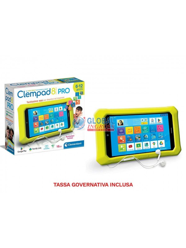 CLEMPAD PRO 8" 6-12anni