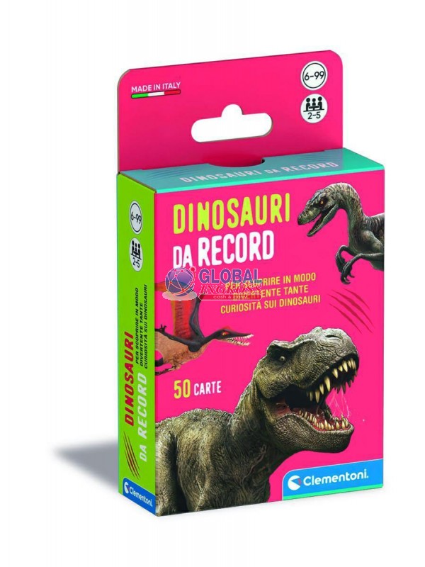 CARTE SAPIENTINO DINOSAURI DA RECORD
