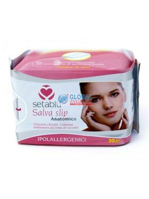 SALVASLIP ANATOMICO 30pz RIPIEGATO IN BUSTINA