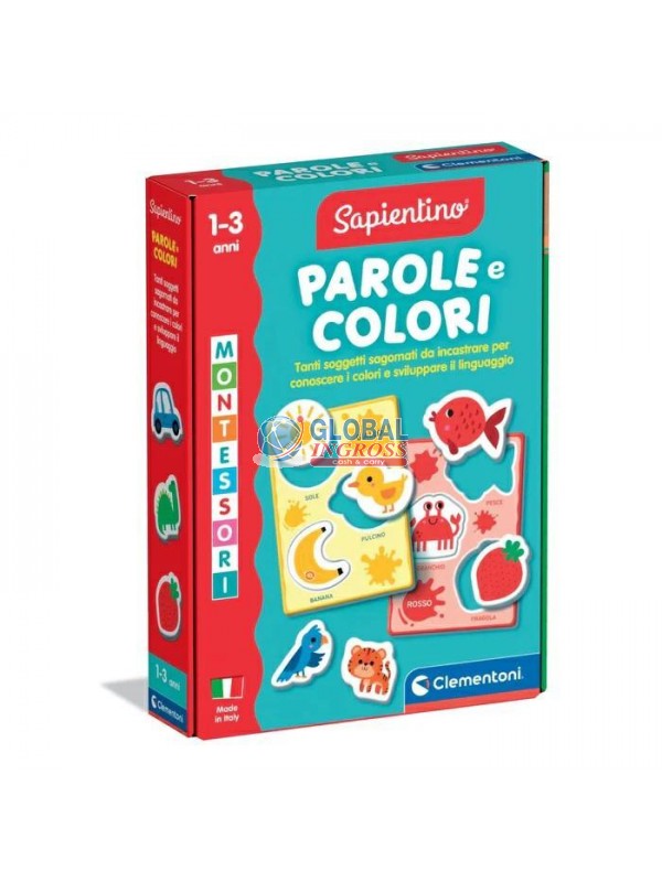 SAPIENTINO PAROLE E COLORI MONTESSORI