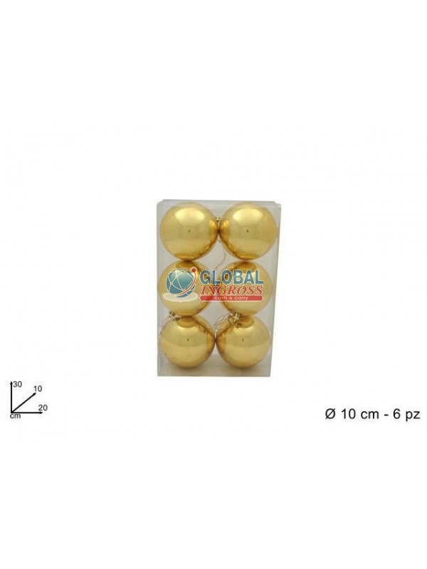 BOX PALLE 10cm ORO