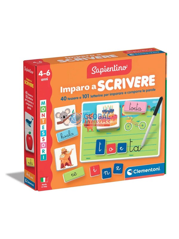 MONTESSORI - IMPARO A SCRIVERE