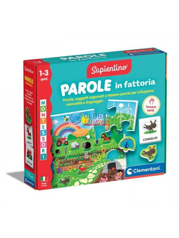 MONTESSORI - PAROLE IN FATTORIA