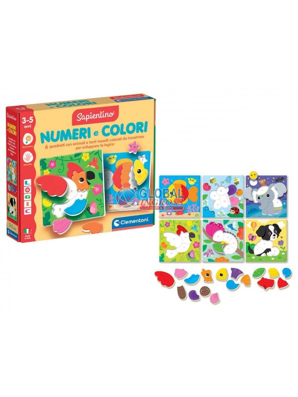 SAPIENTINO LOGIC - NUMERI E COLORI