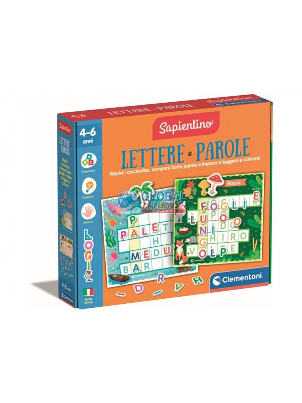 SAPIENTINO LOGIC - LETTERE E PAROLE (16464)