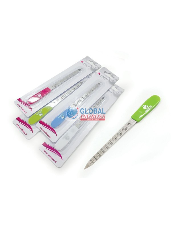 LIMA METALLO C/MANICO PLASTICA.