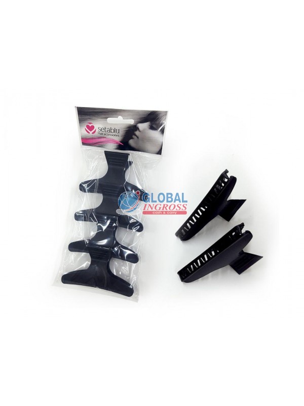 PINZE PARRUCCHIERE 4pz NERO