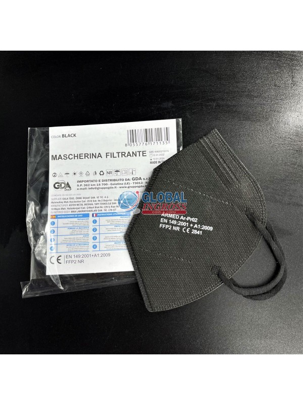 MASCHERINA FFP2 NERA