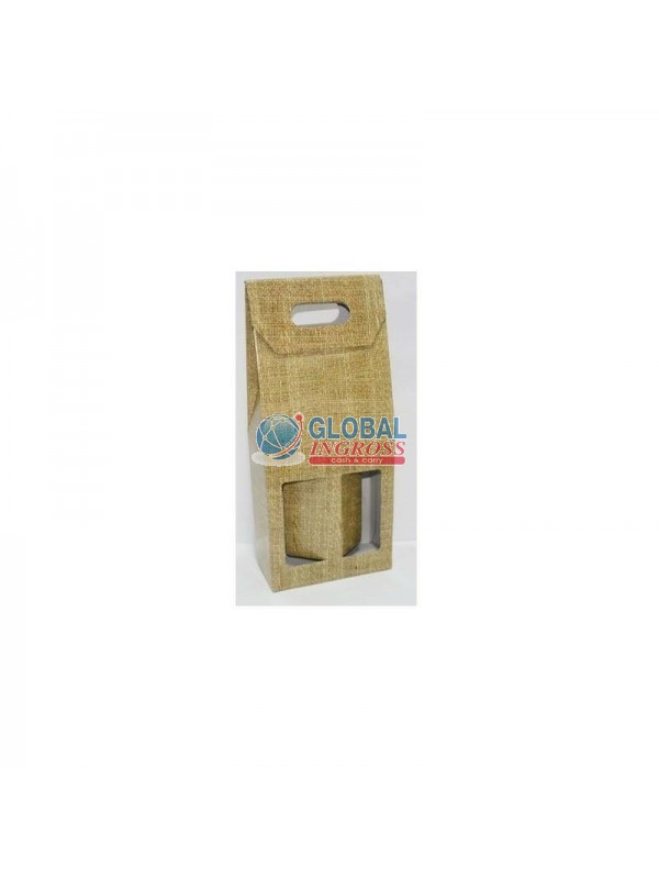 BOX P/BOTTIGLIE x2 JUTAORO