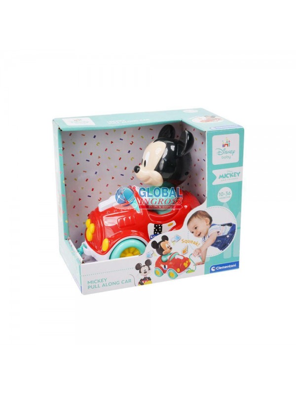 BABY MICKEY PULL ALONG CAR