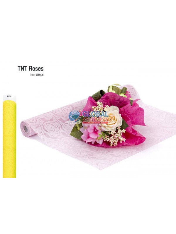 ROTOLO TNT ROSES GIALLO54cm col.7002