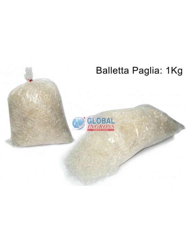 PAGLIA BALLETTA 1 Kg TRASPARENTE TRUCIOLO