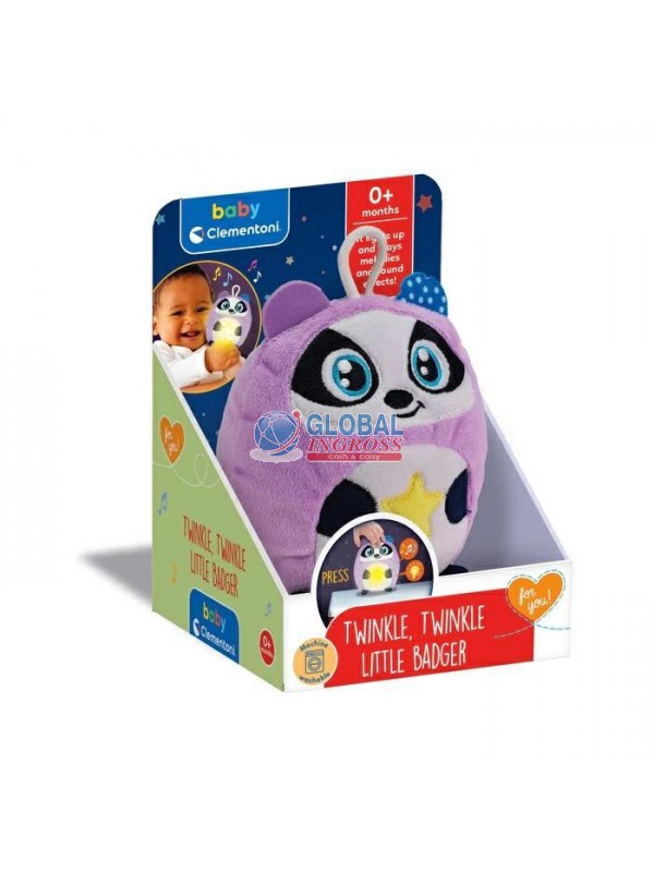 TWINKLE TWINKLE LITTLE BADGER LUCE NOTTURNA E SUONI BIANCHI