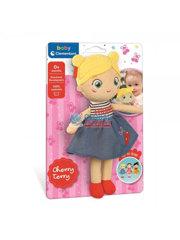 PLUSH SOFT DOLL CHERRY TERRY