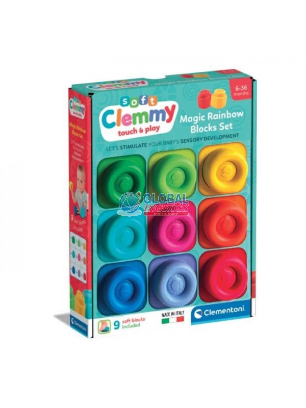CLEMMY RAINBOW 9 MATTONCINI SOFT